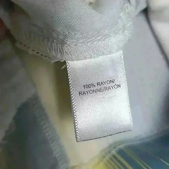 Ann Taylor LOFT Blue, Yellow, White, Pink Striped Shorts Size Small - Picture 9 of 9